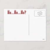 Cartes Pour Fêtes Annuelles Noël Malinois Belge - Ho Ho Ho ? ? ? (Dos)