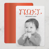 Cartes Pour Fêtes Annuelles NOEL manuscrit (Devant / Derrière)