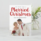Cartes Pour Fêtes Annuelles Noël marié | Noël (Debout devant)