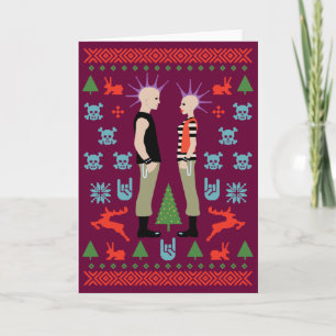 Cartes Pour Fêtes Annuelles Noël méchant