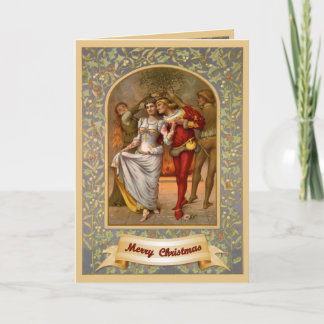 Cartes Pour Fêtes Annuelles Noël médiéval