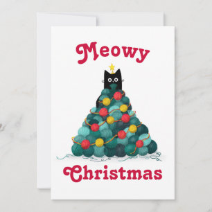 Cartes Pour Fêtes Annuelles Noël Meowy