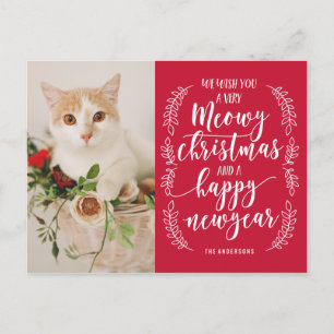 Cartes Pour Fêtes Annuelles Noël Meowy