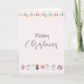 Cartes Pour Fêtes Annuelles Noël Meowy (Devant)