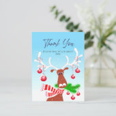 Cartes Pour Fêtes Annuelles Noël Merci d'entreprise (Debout devant)