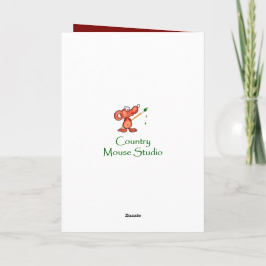 Cartes Pour Fêtes Annuelles Noël Merveilleux Mari Anglais Robin Bird (Dos)