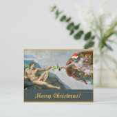 Cartes Pour Fêtes Annuelles Noël Michelangelo (Debout devant)