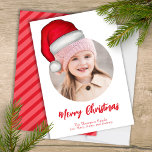 Cartes Pour Fêtes Annuelles Noël mignonne Père Noël Elf drôle Whimsical 1 phot<br><div class="desc">Jolly Santa Claus et Jolly Elf mignon et fantasque du pôle Nord. Ce modèle de carte photo de Noël Whimsical and Fun Multi photo a une disposition de 3 photos. Avoir du plaisir à ajouter vos photos à cette mise en page est facile avec ce design drôle et mignon avec...</div>