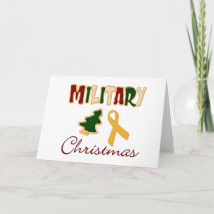 Cartes Pour Fêtes Annuelles Noël militaire