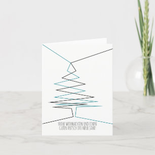 Cartes Pour Fêtes Annuelles Noël minimal et moderne