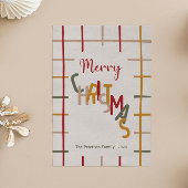 Cartes Pour Fêtes Annuelles Noël moderne