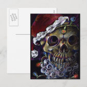 Cartes Pour Fêtes Annuelles Noël mort (Devant / Derrière)