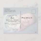 Cartes Pour Fêtes Annuelles Noël Naissance Vacances Amour Simple Typographie (Dos)