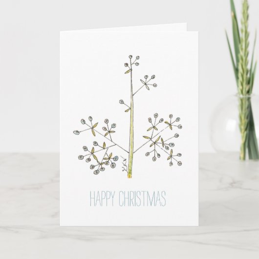 Cartes Pour Fêtes Annuelles Noël naturel (Devant)