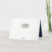 Cartes Pour Fêtes Annuelles Noël - - Night Snow Scene & Snowman (Dos)