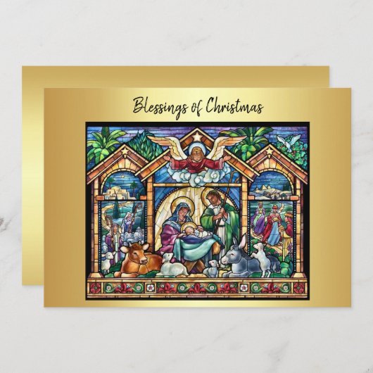 Cartes Pour Fêtes Annuelles Noël, Noël, Noël, Noël (Devant / Derrière)