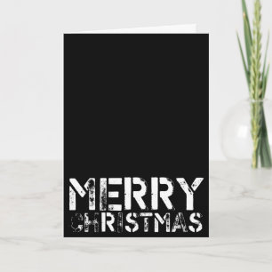 Cartes Pour Fêtes Annuelles Noël noir v4