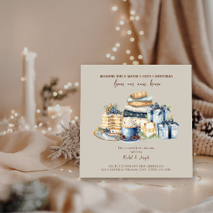 Cartes Pour Fêtes Annuelles Noël Nouveau Accueil Noël