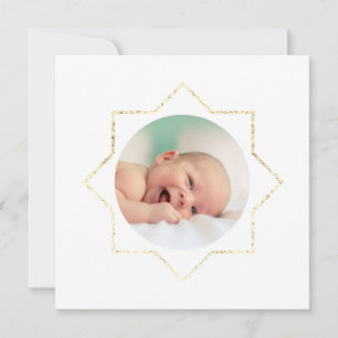 Cartes Pour Fêtes Annuelles noël nouveau cadre de fausse feuille bébé