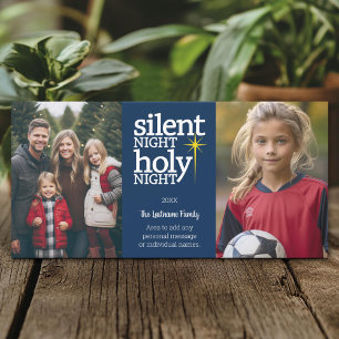 Cartes Pour Fêtes Annuelles Noël - Nuit silencieuse Sainte Nuit 2 photo