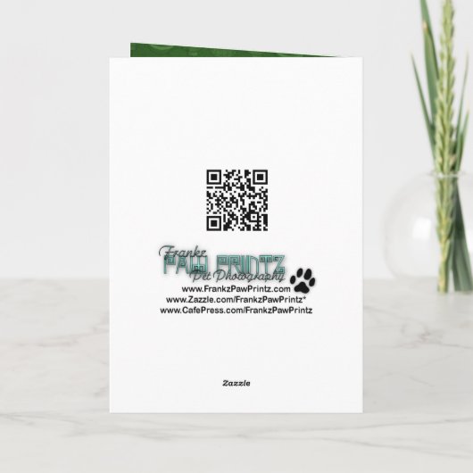 Cartes Pour Fêtes Annuelles Noël - Old English Sheepdog - Alphy (Dos)