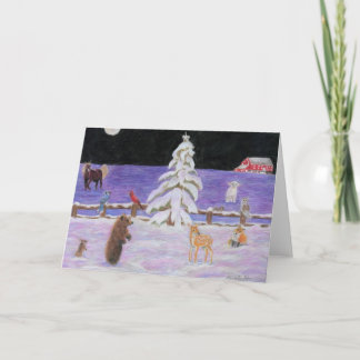 Cartes Pour Fêtes Annuelles Noël par l'artiste autiste Marci Deutsch