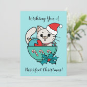 Cartes Pour Fêtes Annuelles Noël parfait (Debout devant)