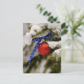 Cartes Pour Fêtes Annuelles Noël patriotique (Debout devant)