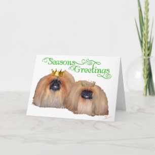 Cartes Pour Fêtes Annuelles Noël Pékin