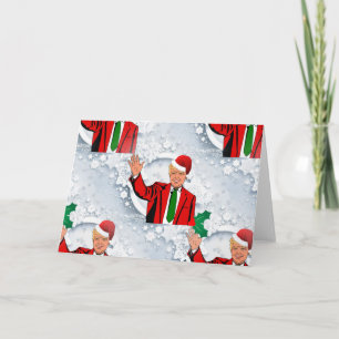 Cartes Pour Fêtes Annuelles noël père Noël donald trump
