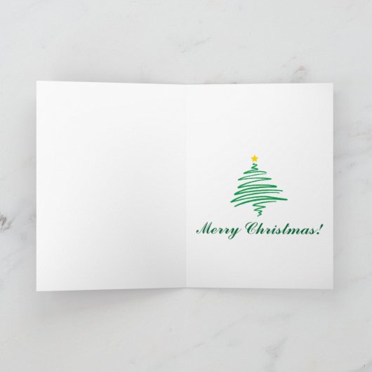 CARTES POUR FÊTES ANNUELLES NOËL PÈRE NOËL FONT - DOCTEUR D'OSTÉOPATHIE (Intérieur)