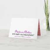 Cartes Pour Fêtes Annuelles Noël-personnaliser démodée (Dos)