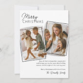 Cartes Pour Fêtes Annuelles Noël photo minimum 2 (Devant)