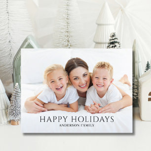 Cartes Pour Fêtes Annuelles Noël photo simple