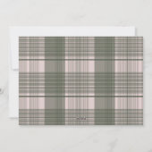 Cartes Pour Fêtes Annuelles Noël plat simple et classique (Dos)