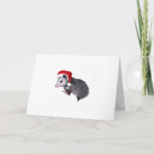 Cartes Pour Fêtes Annuelles Noël Possum génial