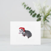 Cartes Pour Fêtes Annuelles Noël Possum génial (Debout devant)