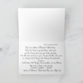 Cartes Pour Fêtes Annuelles Noël pour ce Fils Spécial. (Intérieur)