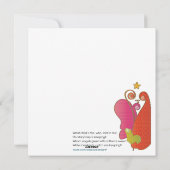 Cartes Pour Fêtes Annuelles Noël Quel Enfant Est-Ce Là ? (Dos)