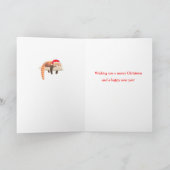 Cartes Pour Fêtes Annuelles Noël Red Panda (Intérieur)