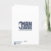 Cartes Pour Fêtes Annuelles Noël - renne (Dos)