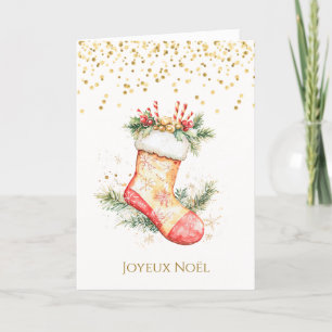 Cartes Pour Fêtes Annuelles Noël Réservoir Fête de Noël française