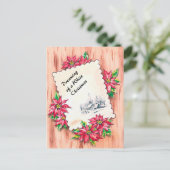 Cartes Pour Fêtes Annuelles Noël, rêve d'un blanc (Debout devant)