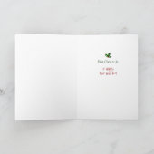 Cartes Pour Fêtes Annuelles Noël Rouge Vert Plaid Salutation de vacances (Intérieur)