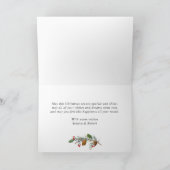 Cartes Pour Fêtes Annuelles Noël rustique 5 PHOTOS Salutation (Intérieur)