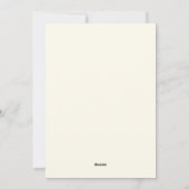 Cartes Pour Fêtes Annuelles Noël rustique et verdoyant dans une ambiance cosy (Dos)