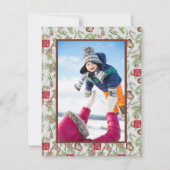 Cartes Pour Fêtes Annuelles Noël rustique folklorique scandinave nordique (Devant)