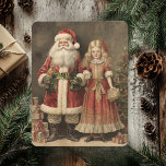 Cartes Pour Fêtes Annuelles Noël rustique Joyeux Avec Clause Santa<br><div class="desc">Célébrez la chaleur et le charme de la saison des Fêtes avec notre Rustic Joyeux Noël Card. Cette carte magnifiquement conçue capte l'essence d'un Noël rustique et cosy avec son look et son toucher artisanaux.</div>