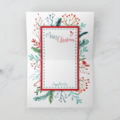 Cartes Pour Fêtes Annuelles Noël rustique naturel (Intérieur)