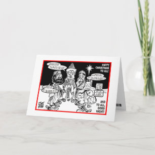 CARTES POUR FÊTES ANNUELLES NOËL : "SAGES "